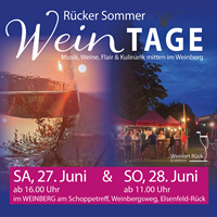 Rücker Sommer-Wein-Tage