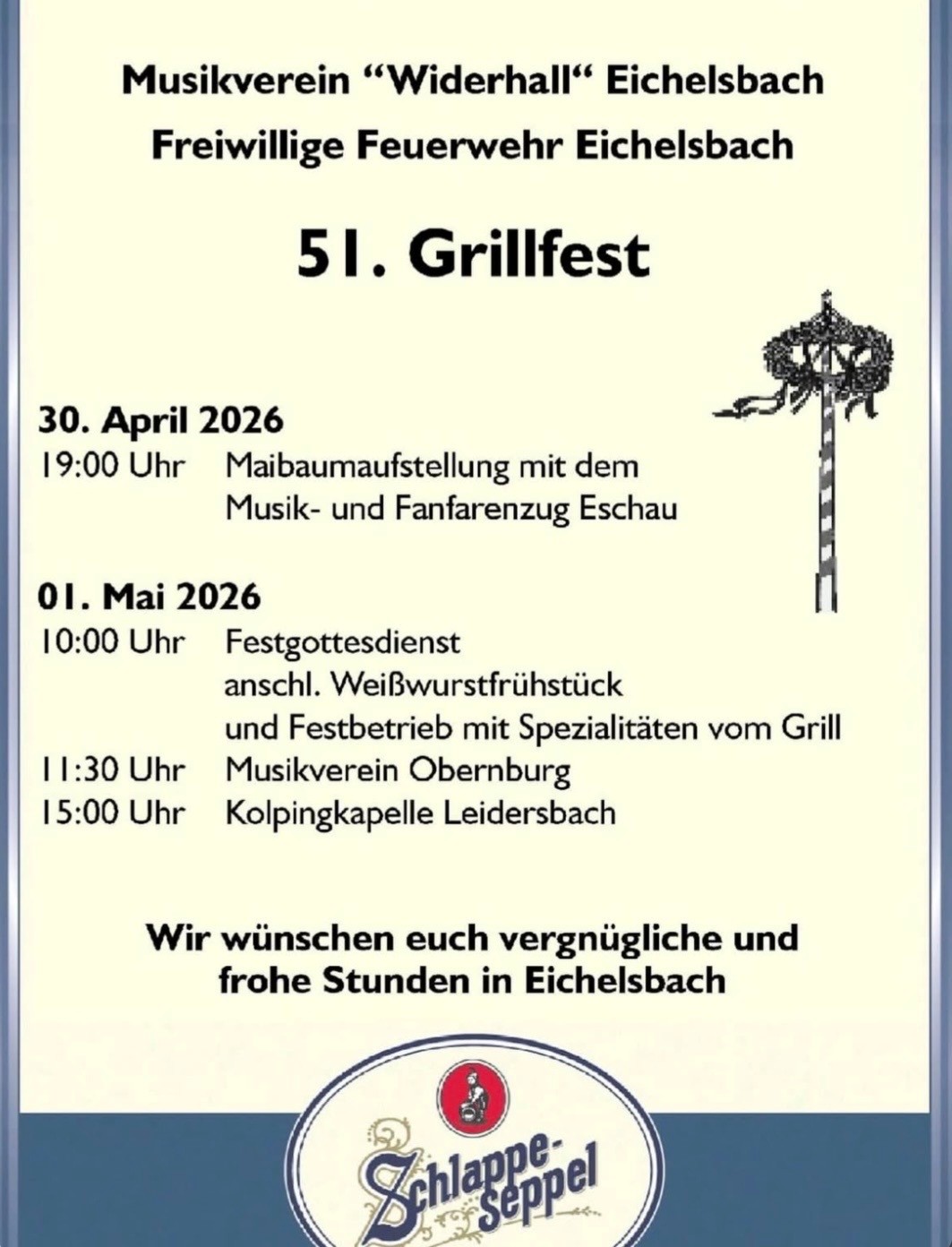 Traditionelles Grillfest