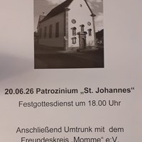 Patrozinium St. Johannes