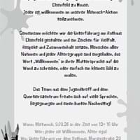 Gestaltung der Unterführung vor dem Rathaus