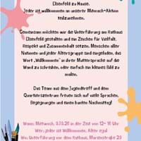 Gestaltung der Unterführung vor dem Rathaus