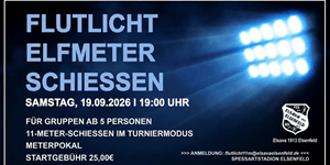 Flutlichtelfmeterschießen