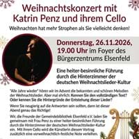 Weihnachtskonzert mit Katrin Penz & ihrem Cello