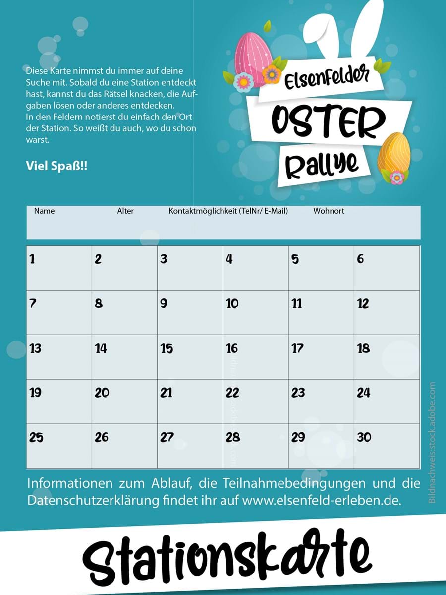 2304 Osterrallye | Herzlich Willkommen