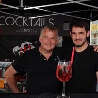 Cocktails an der Bibliothek