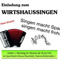 Wirtshaussingen